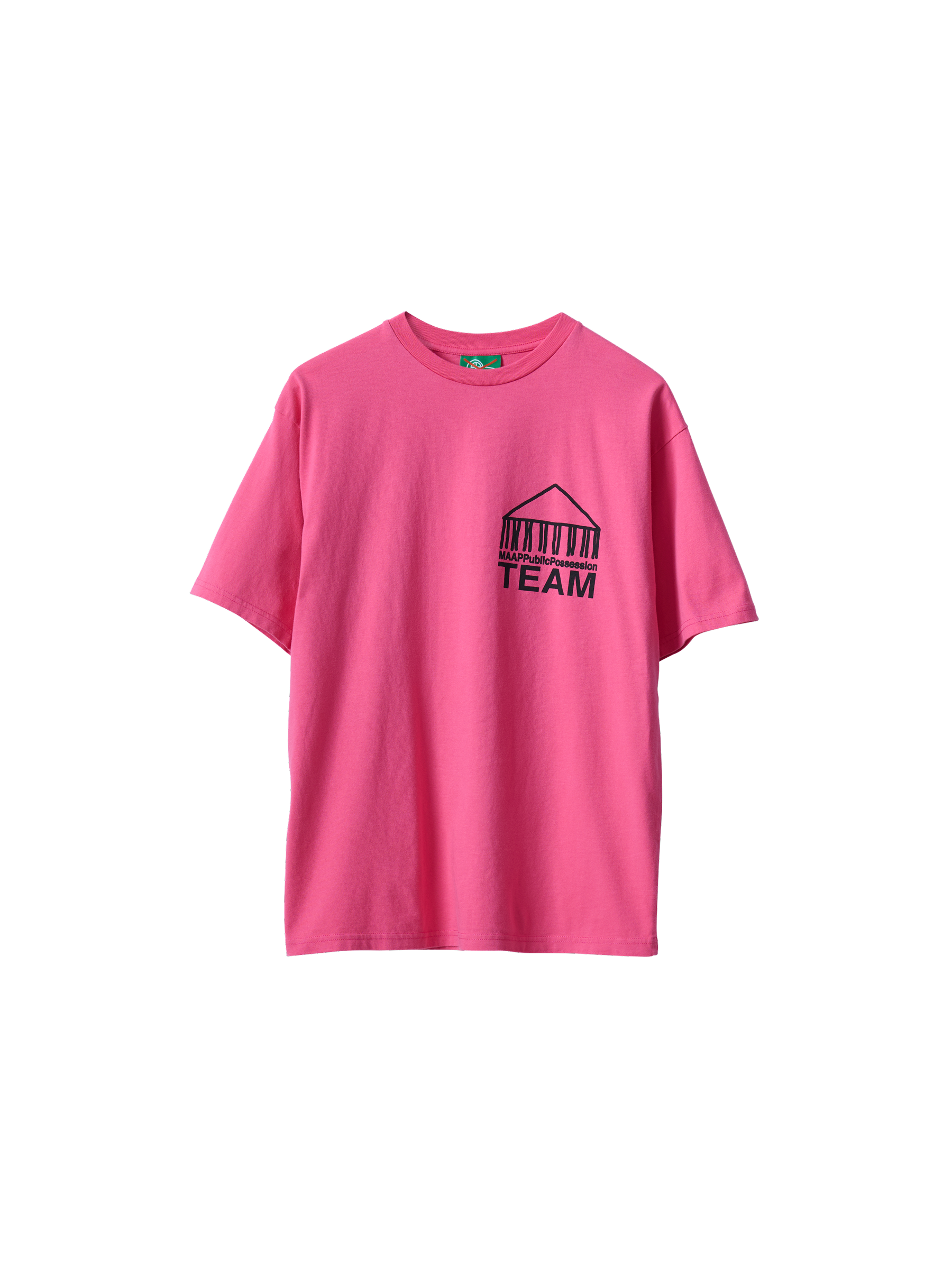 PUBLIC POSSESSION X MAAP SS TEE - Pink