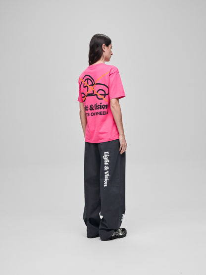 PUBLIC POSSESSION X MAAP SS TEE - Pink