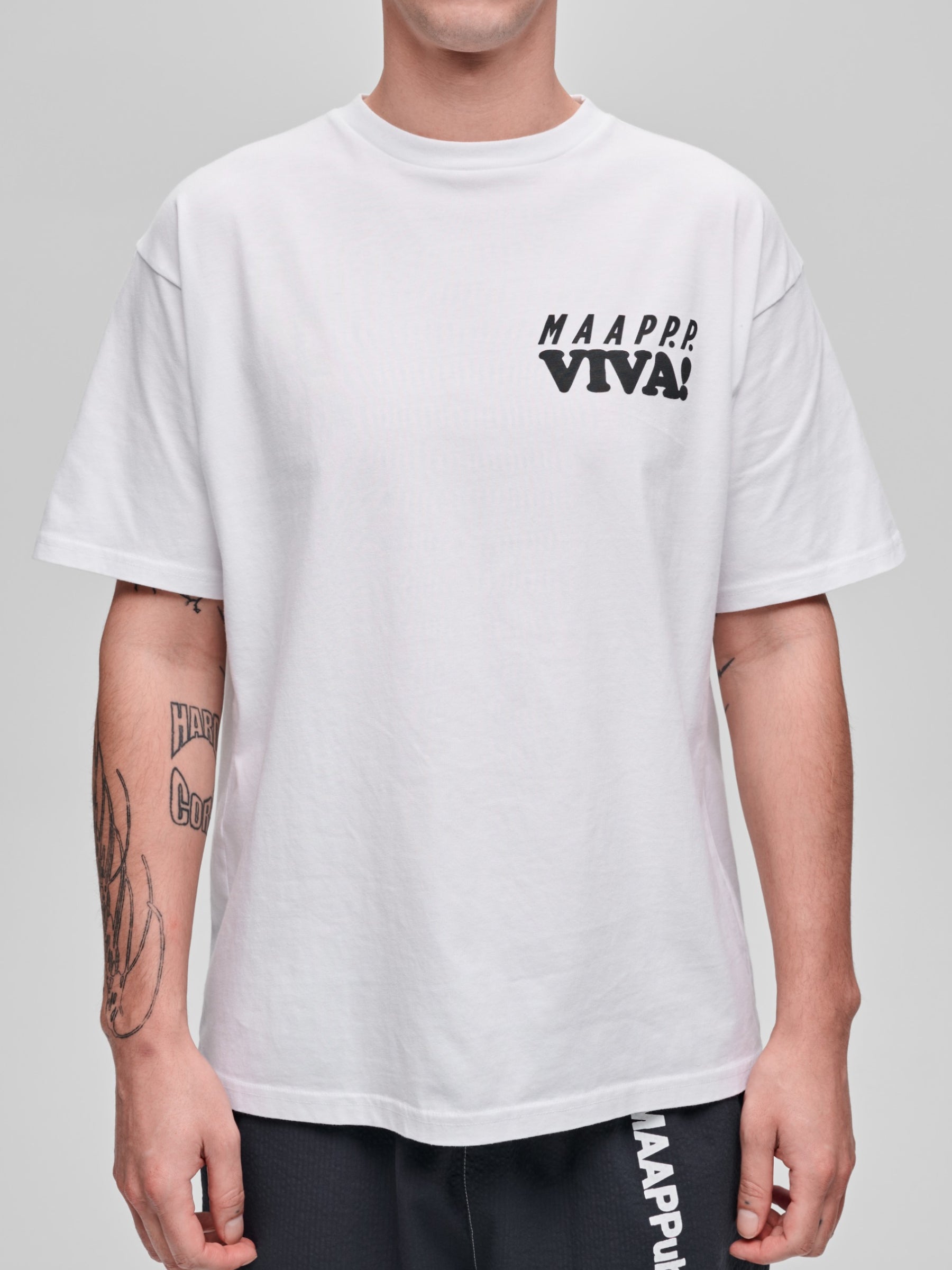 PUBLIC POSSESSION X MAAP SS TEE - White