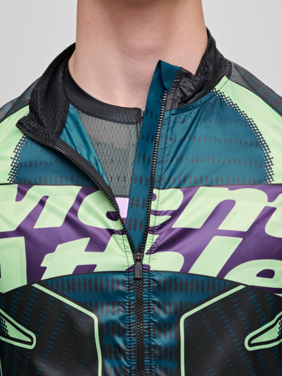 MAAP x Mental Athletic Lightweight Vest in Black/Acid - image 4