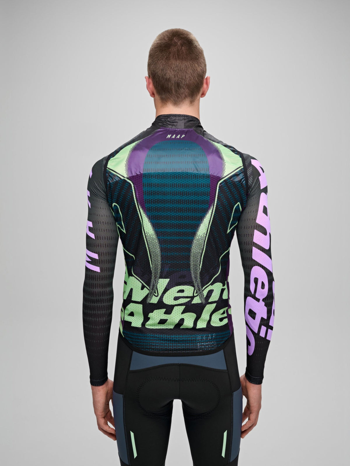 MAAP x Mental Athletic Lightweight Vest in Black/Acid - image 5