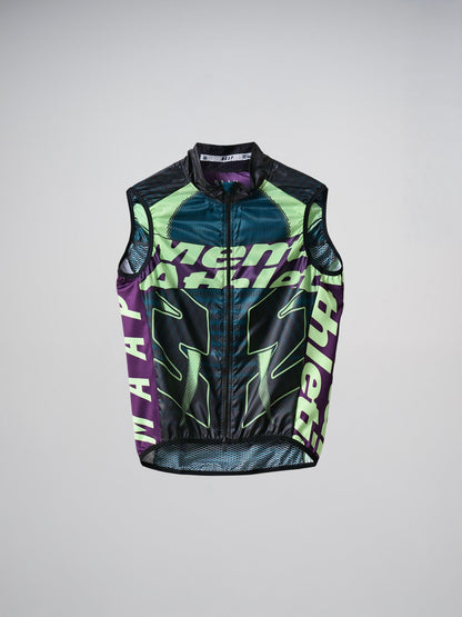 MAAP x Mental Athletic Lightweight Vest in Black/Acid - image 7