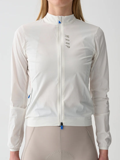 WOMEN’S TEAM FLOW JACKET - OPTIC WHITE