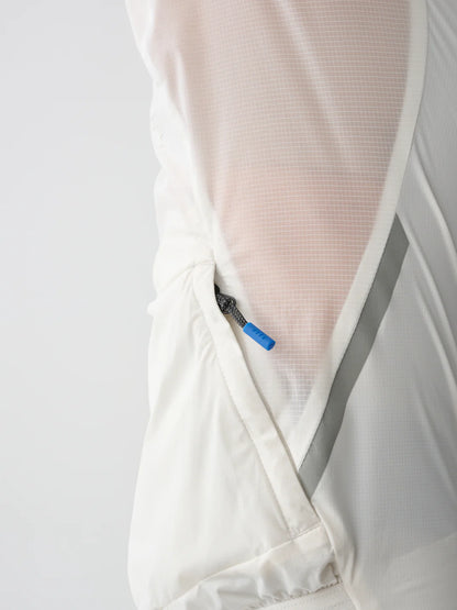 WOMEN’S TEAM FLOW JACKET - OPTIC WHITE