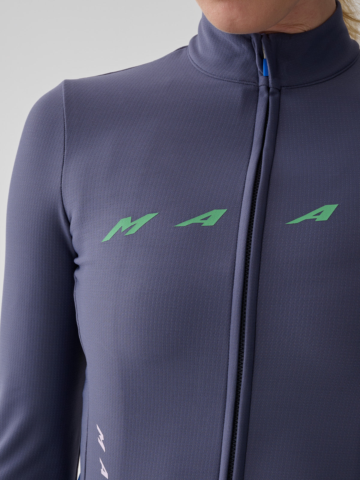 Womens Level Thermal LS Jersey 2.0 - Blueprint