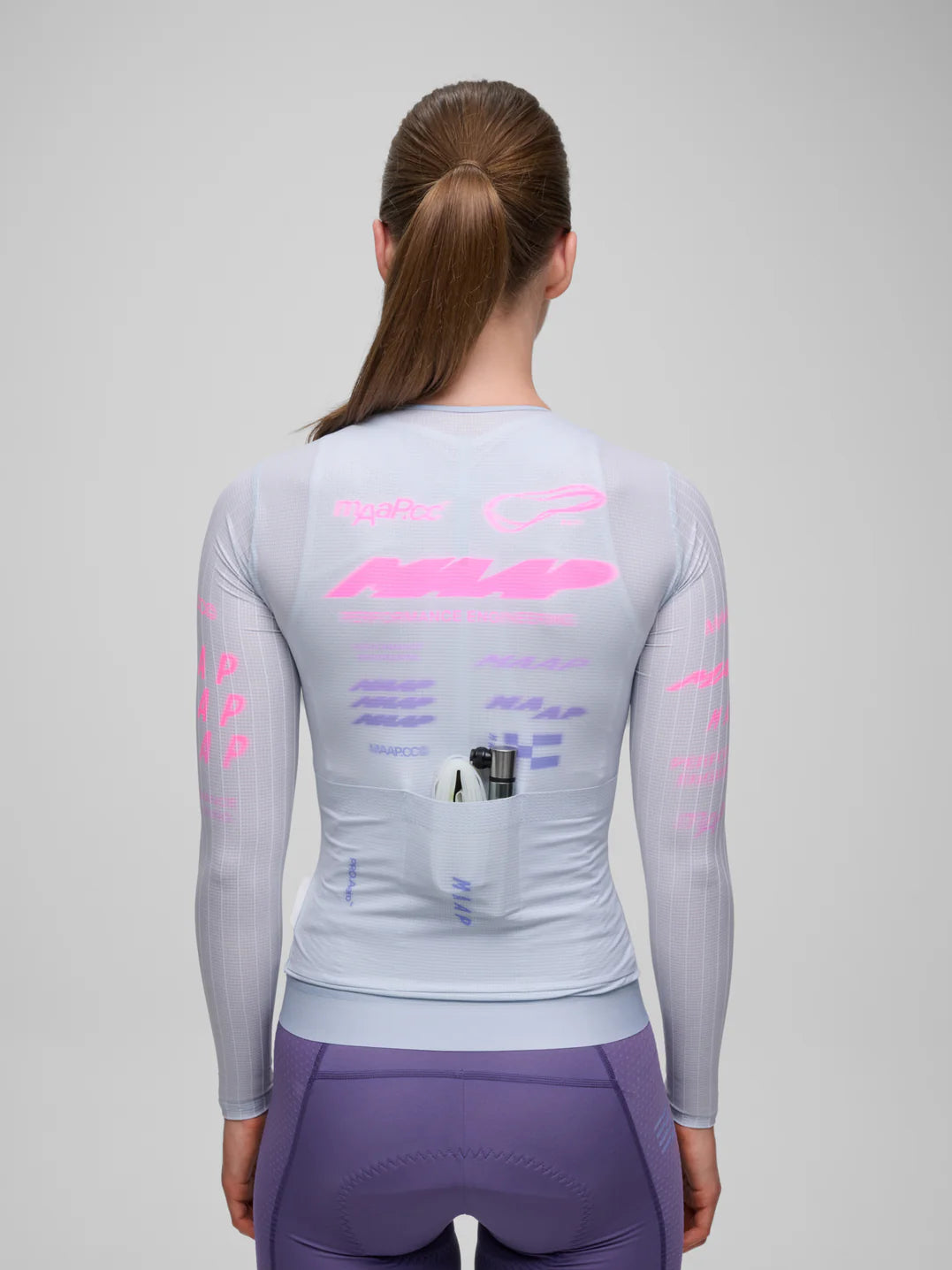 BETA PRO AERO LS JERSEY - Xenon Purple