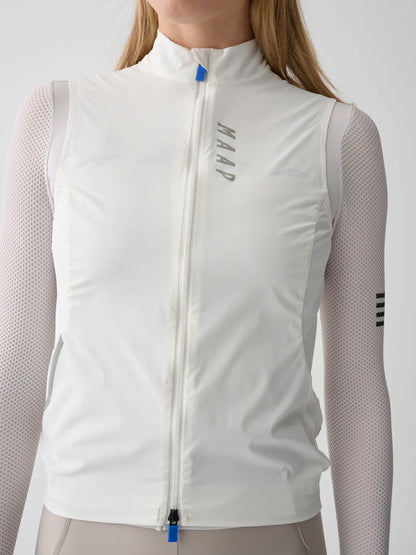 WOMEN’S TEAM FLOW VEST - OPTIC WHITE