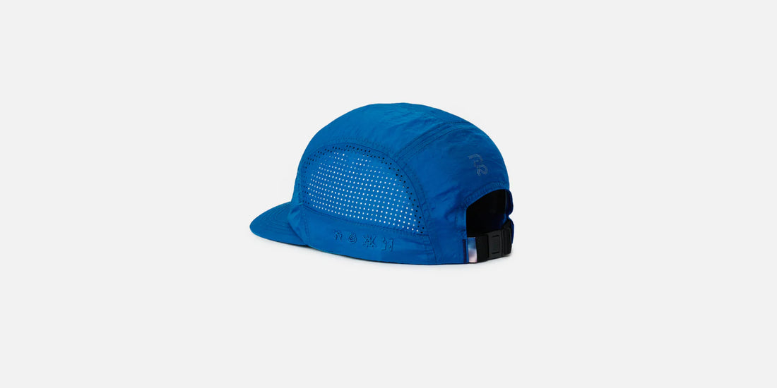 Nylon HumoFit™ Run Hat with Sunglasses Holder - Ink Blue - OS
