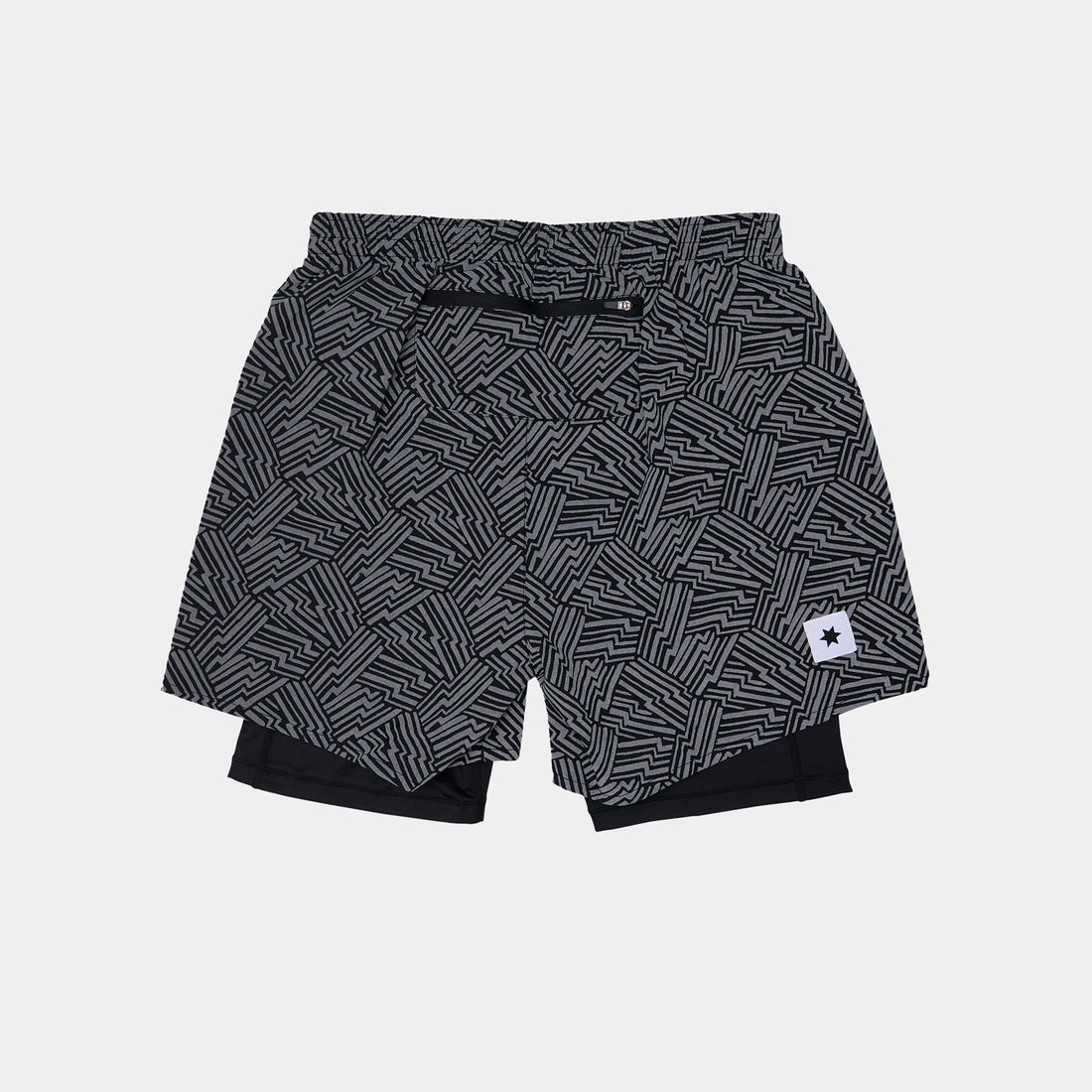 Reflective Pace 2 in 1 Shorts 5&