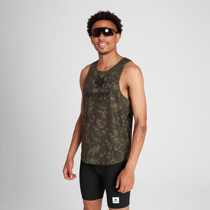 Camo Combat Singlet - Brown