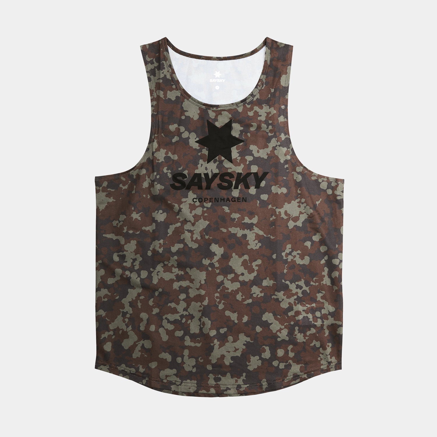 Camo Combat Singlet - Brown