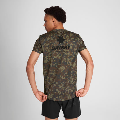 Camo Combat T-Shirt - Brown
