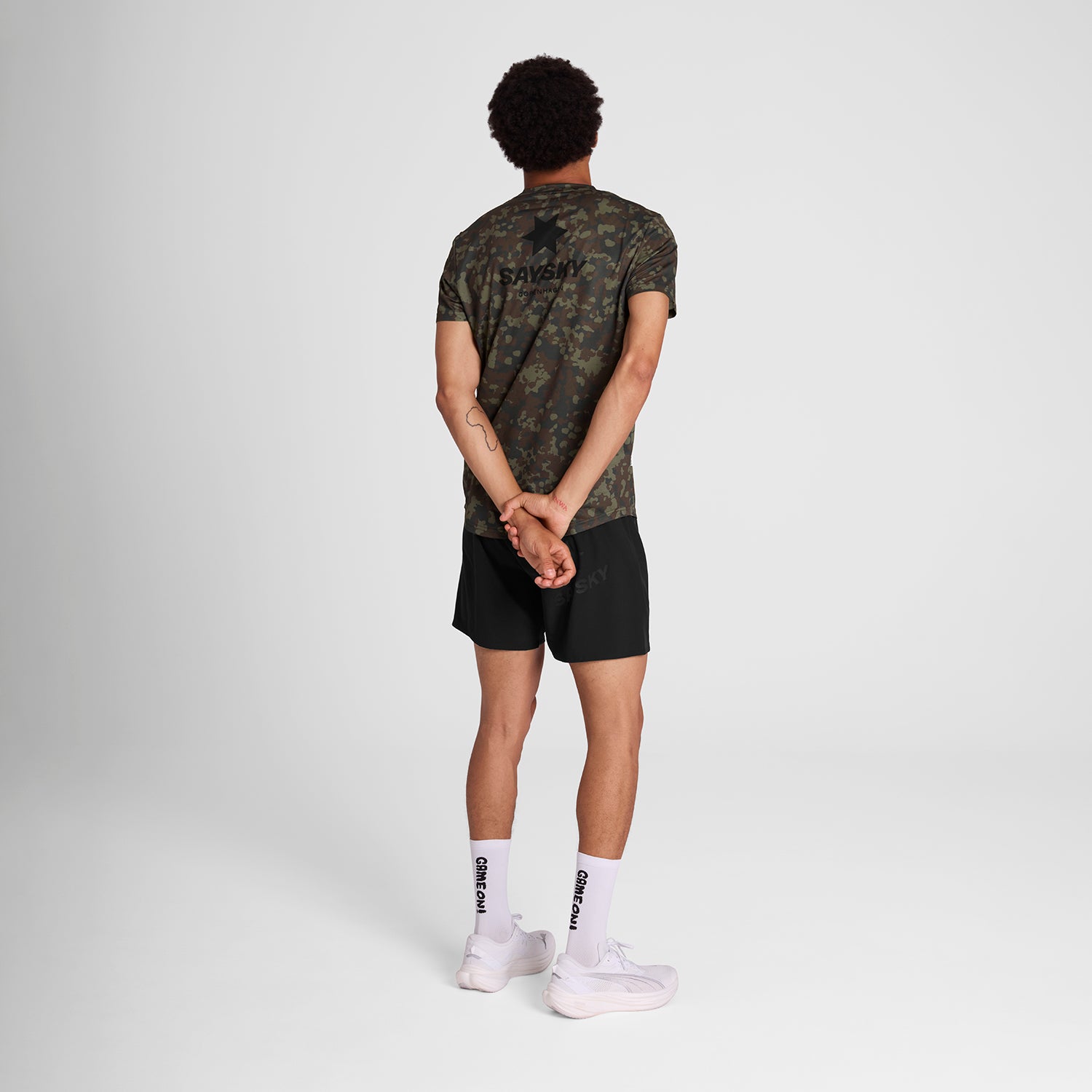 Camo Combat T-Shirt - Brown