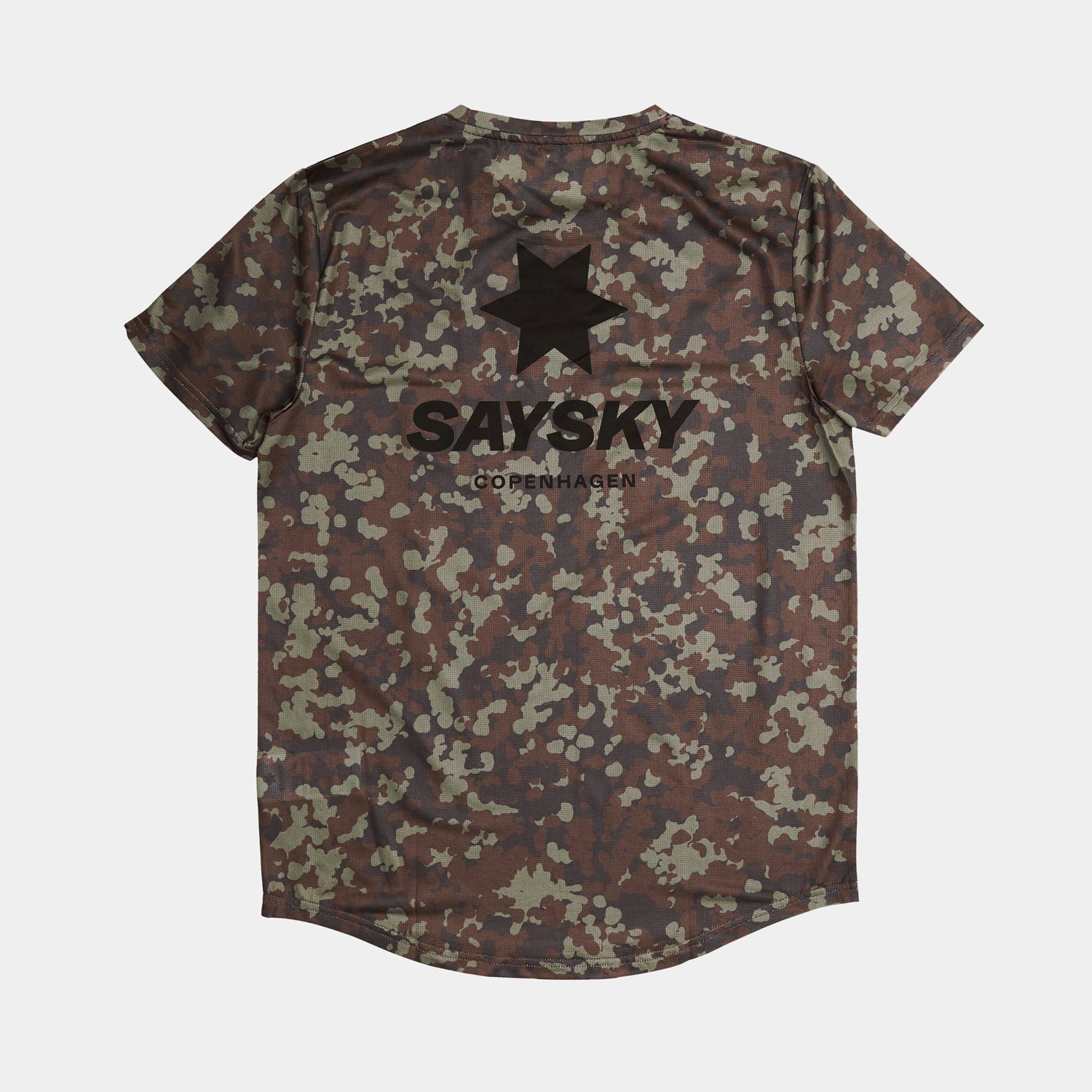 Camo Combat T-Shirt - Brown