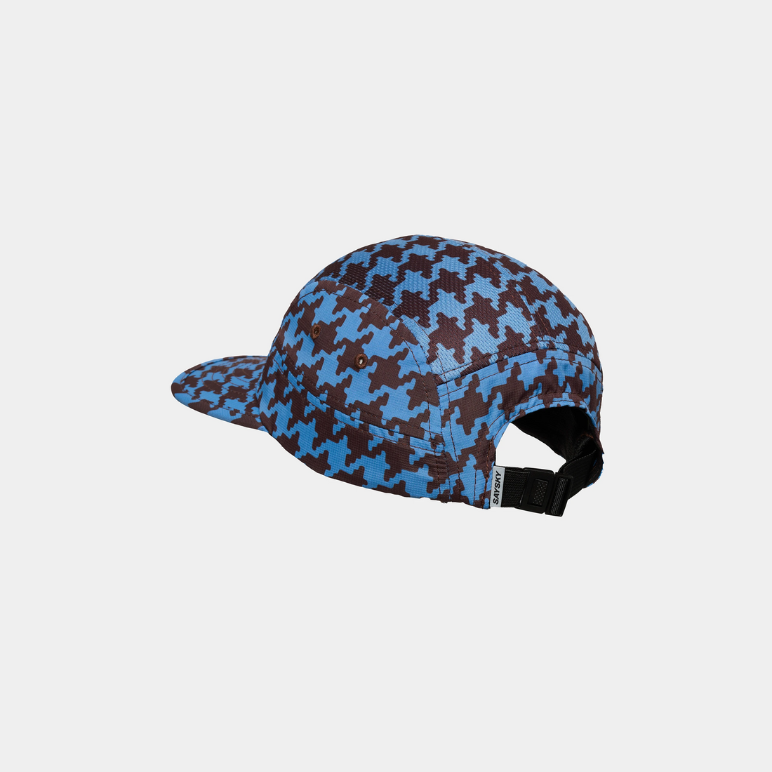 Houndstooth Combat Cap 101 - Blue