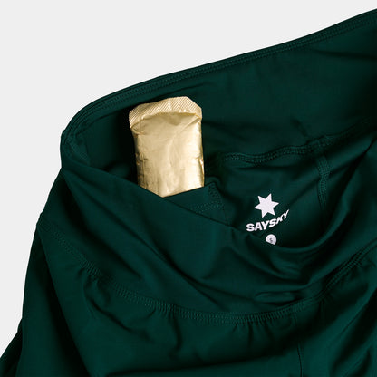 W Pace 2 in 1 Shorts 3" - Green