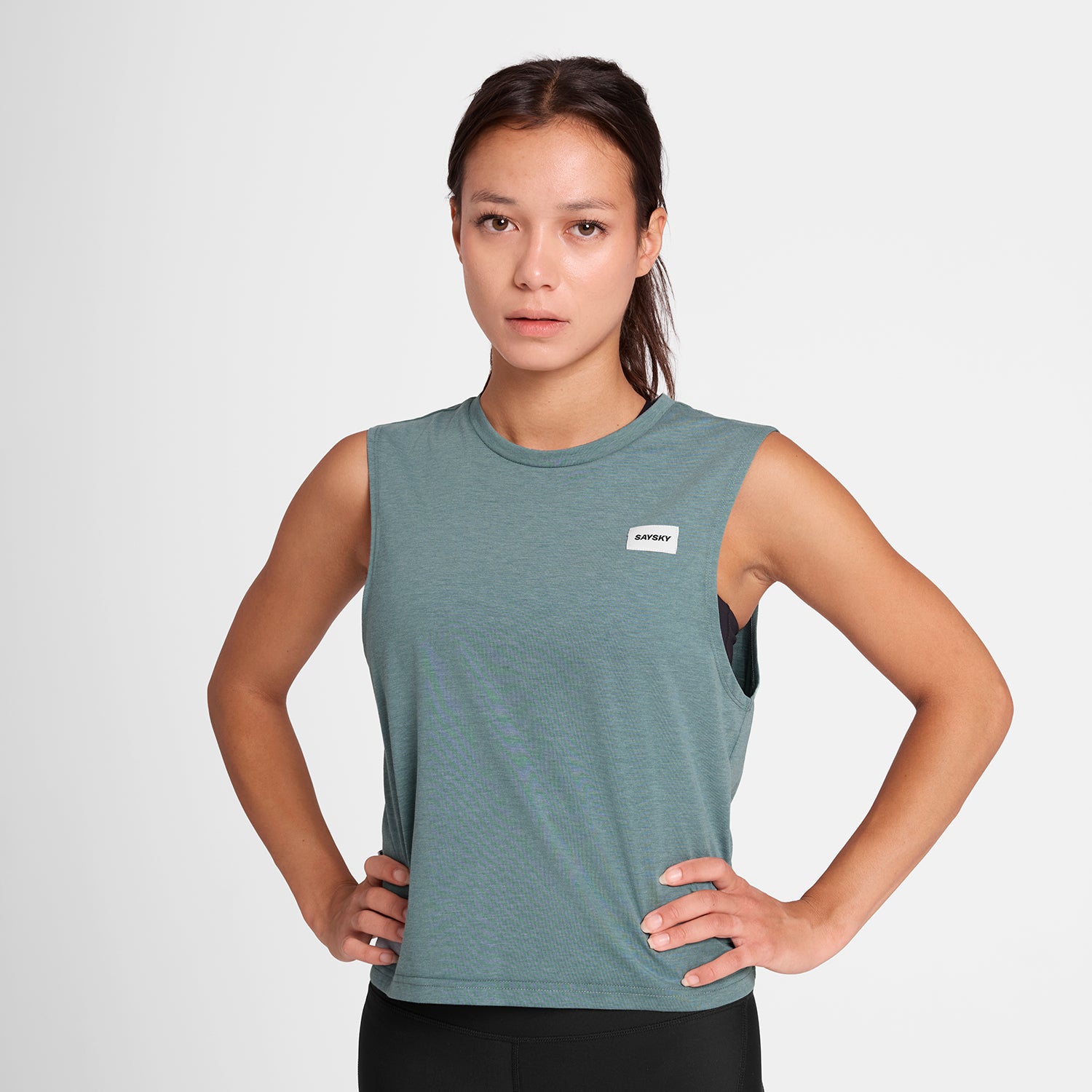 W Clean Motion Tank - Blue