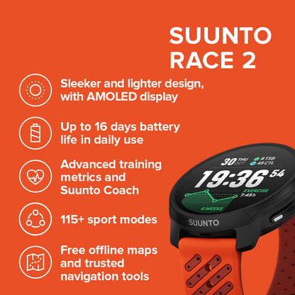 RACE 2 CORAL ORANGE