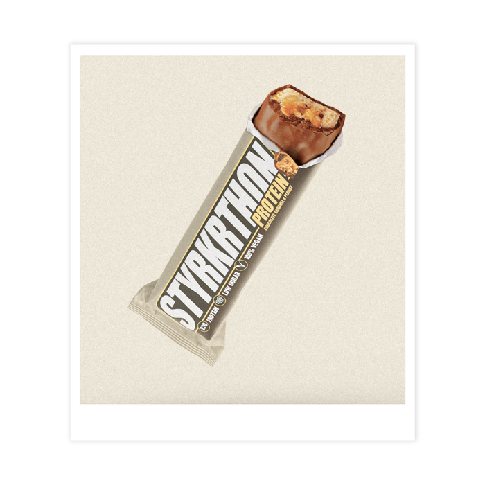 Styrkrthon Protein Bar - Choc, Peanut, Caramel