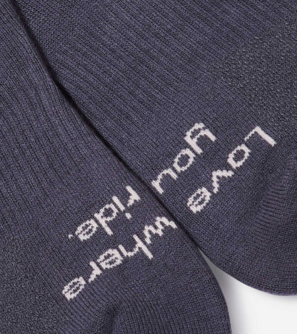 All Road Sock - CHARCOAL
