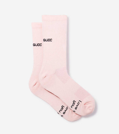 All Road Sock - DUSTY PINK