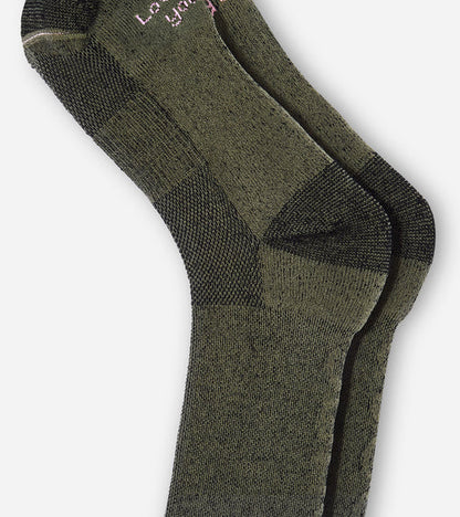 Merino Tech Wool Sock - GREEN CAMO