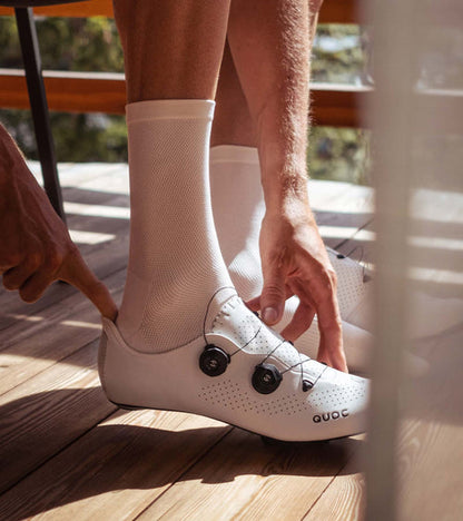 Performance Road Sock - WHITE