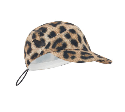 Printed Run Cap | Dark Leopard