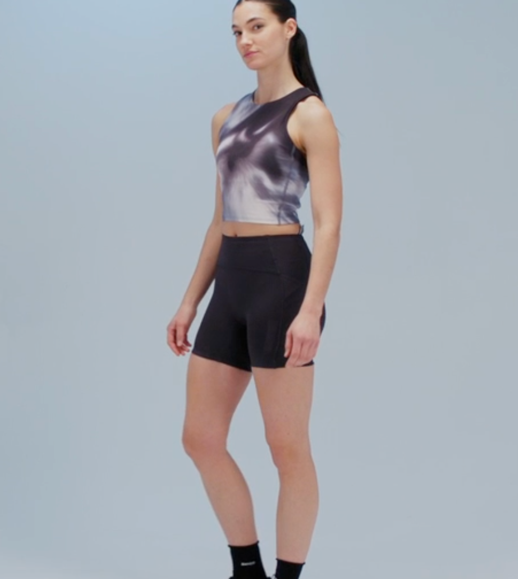 Stamina™ High Waist 5&quot; Compression - Shadow