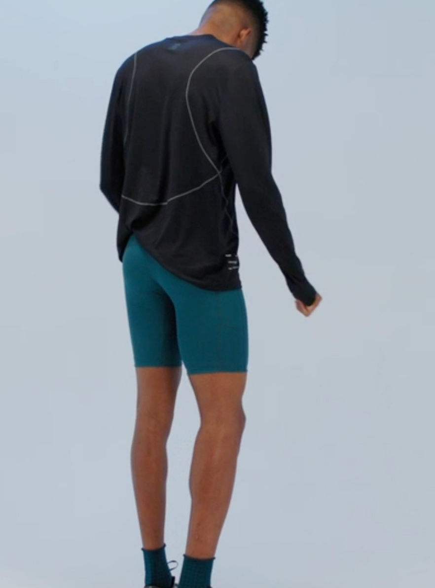 Gridlock™ 7 Pocket Half Tights - Storm