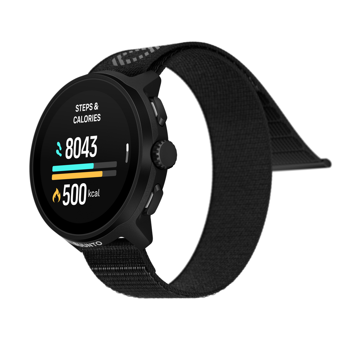 RUN ALL BLACK (TEXTILE STRAP)