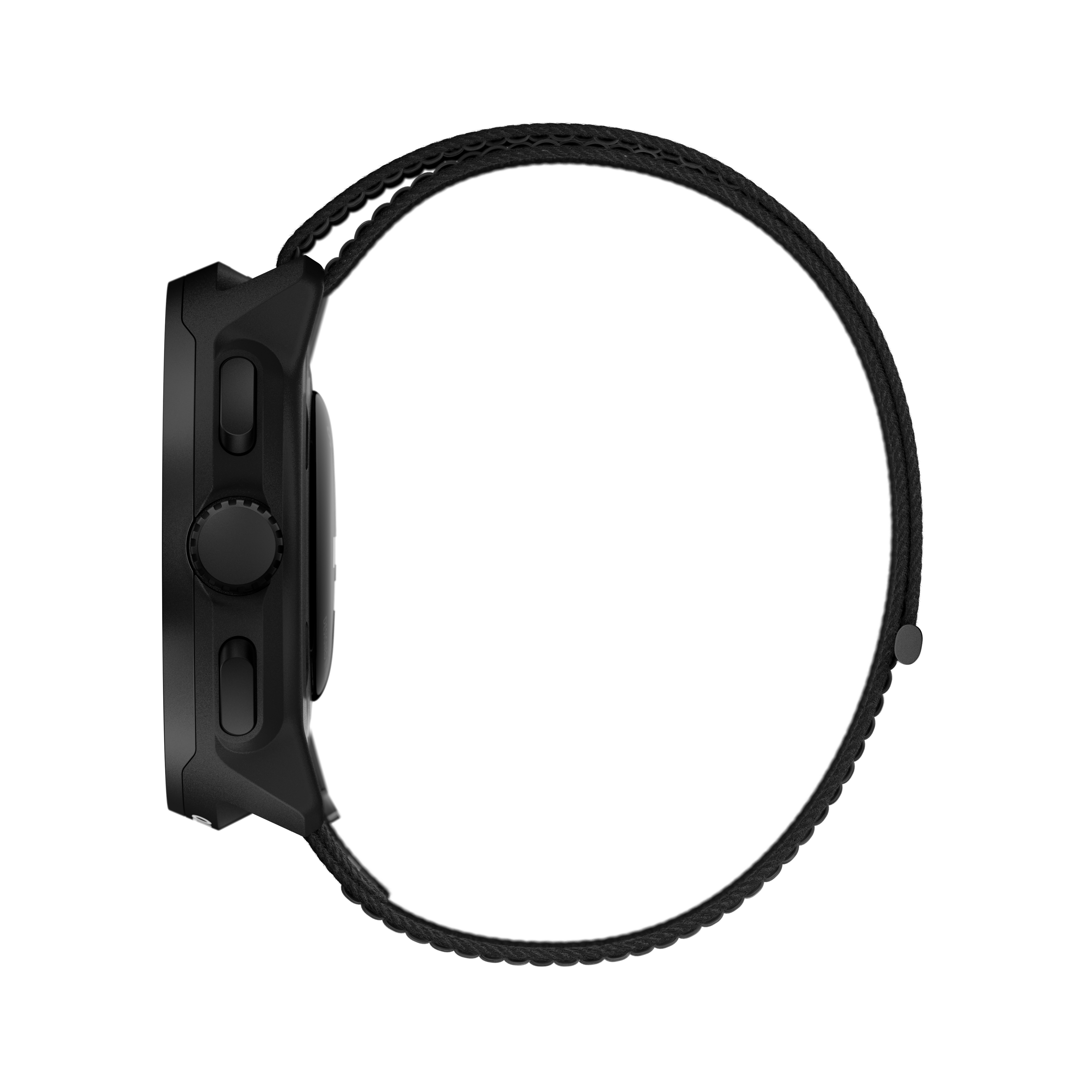 RUN ALL BLACK (TEXTILE STRAP)