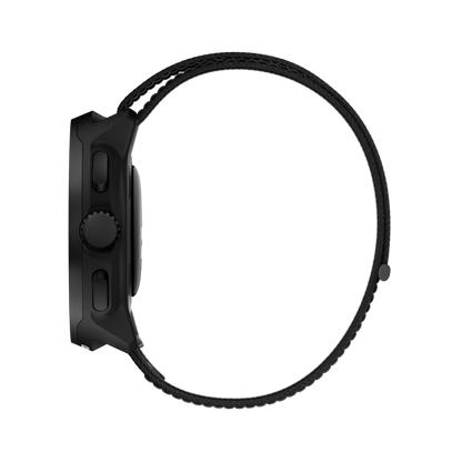RUN ALL BLACK (TEXTILE STRAP)