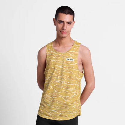 Tiger Combat Singlet - Yellow Como