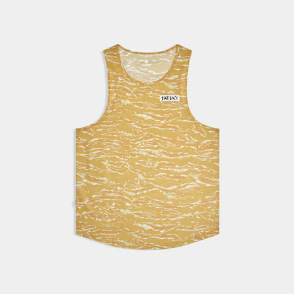 Tiger Combat Singlet - Yellow Como