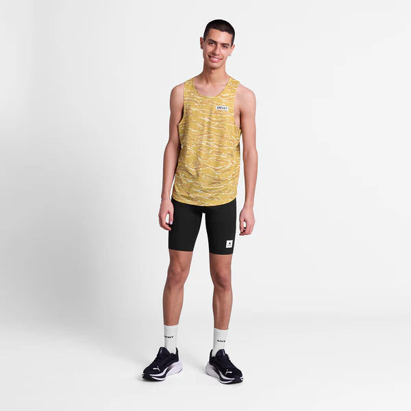 Tiger Combat Singlet - Yellow Como