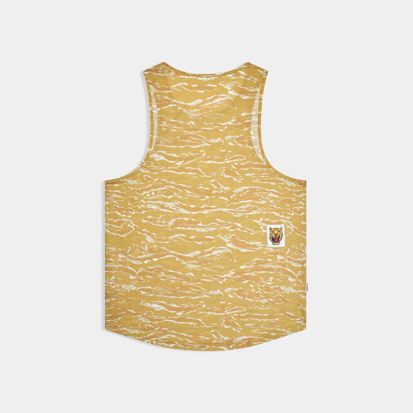Tiger Combat Singlet - Yellow Como