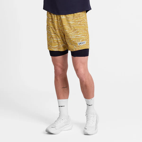 Tiger Pace 2 in 1 Shorts 5’&