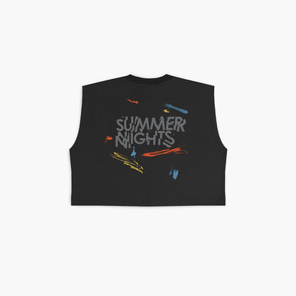 W-OR Tank Cropped - Summer Nights