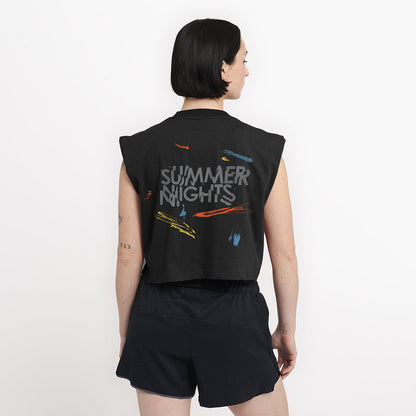 W-OR Tank Cropped - Summer Nights