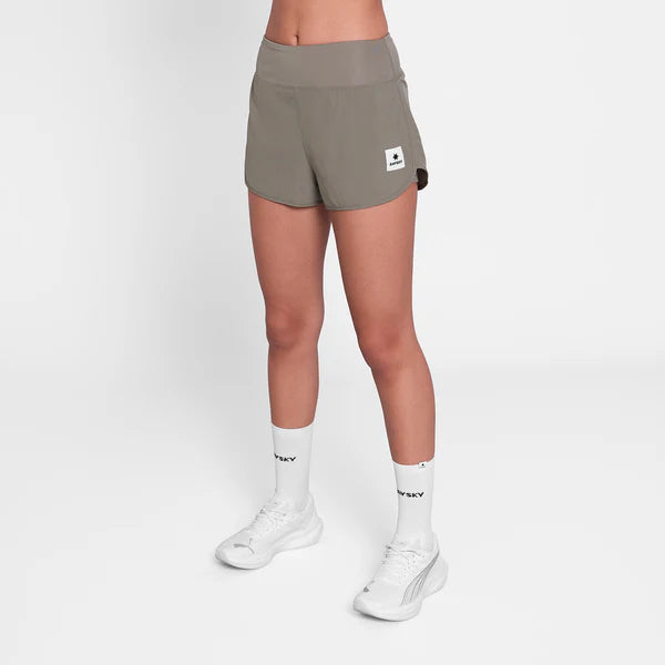 W Pace Shorts 3” - Taupe