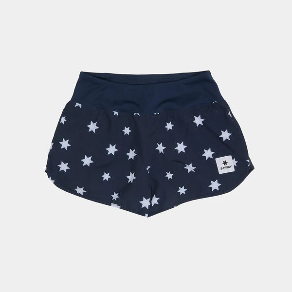 W Star Pace Shorts 3” - Blue/ White
