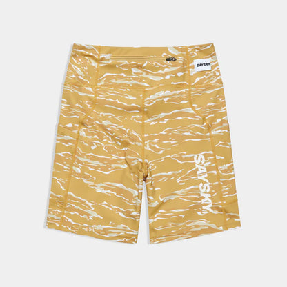 W Tiger Combat+ Short Tights 7” - Yellow
