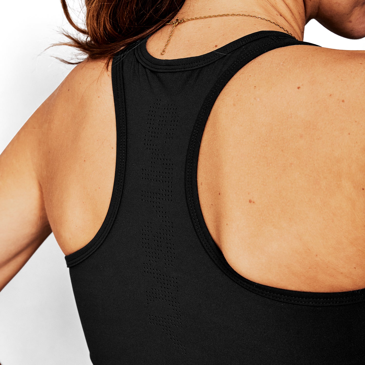 W Flow Race Crop Top - Black