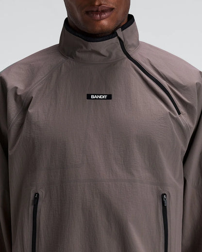 Hitaishō Zip Pullover - Cocoa
