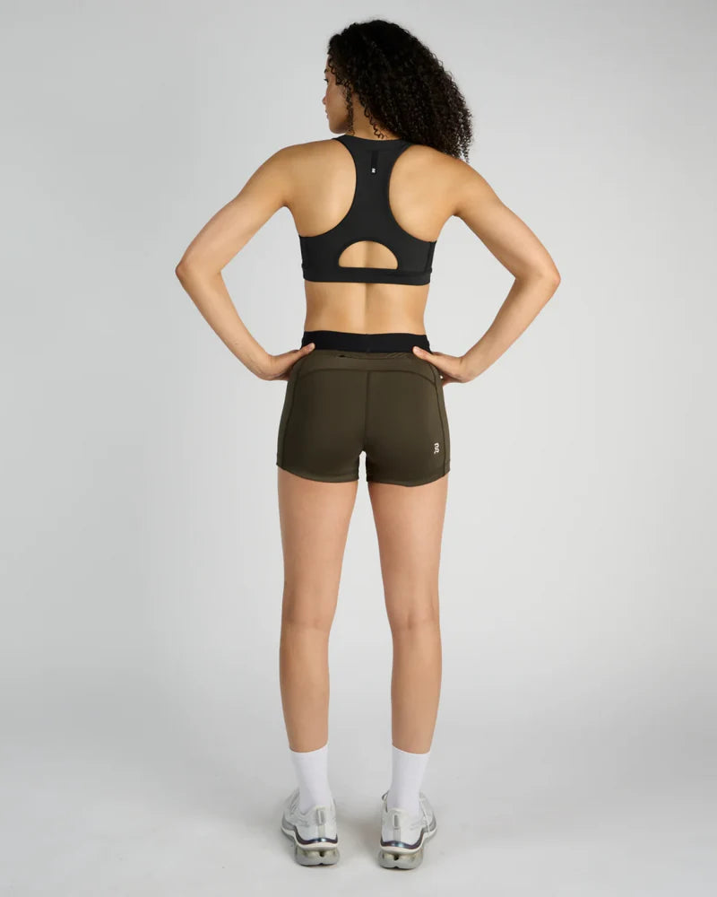 Cadence™ Scoop Neck Run Bra - Black