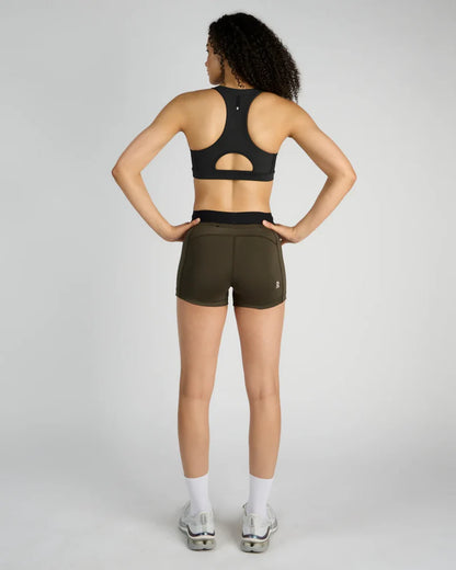 Cadence™ Scoop Neck Run Bra - Black