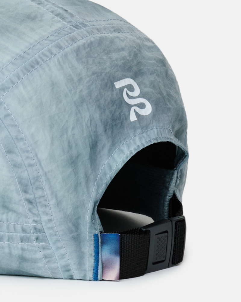 Nylon HumoFit™ Run Hat - Uneven Vertical Gradient  - Flame - OS / Flame
