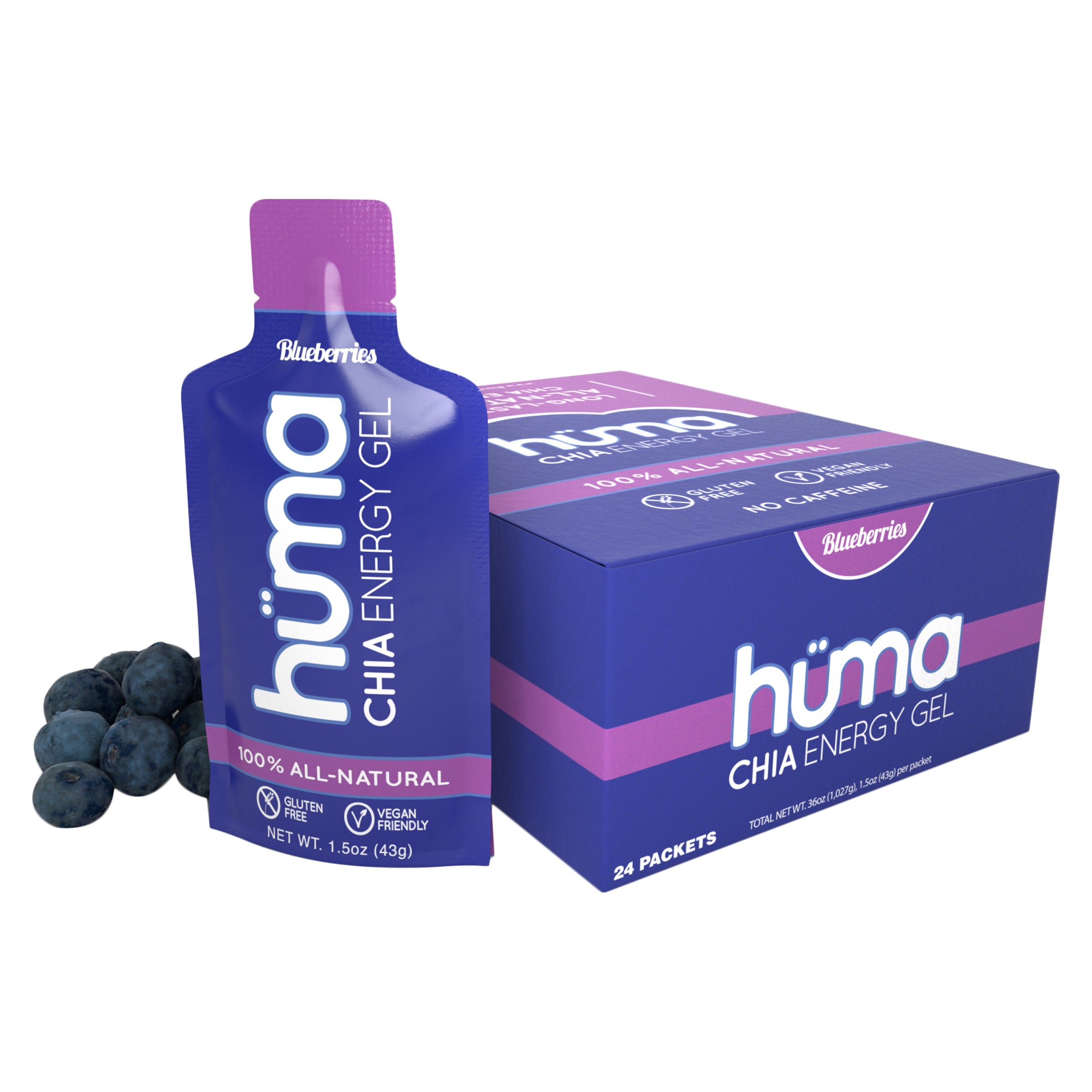 ALIMENTO HUMA CHIA GEL ENERGÉTICO ARÁNDANOS BXof