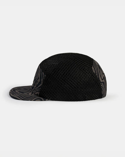 The OG Mesh Run Hat - Melted Marble - Cocoa / Black